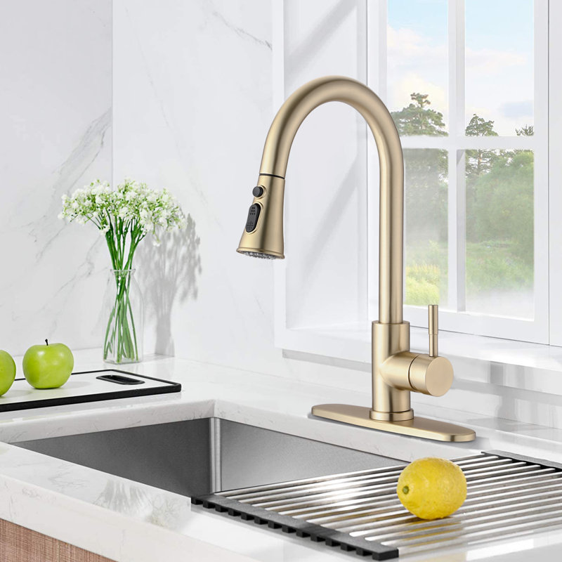 BATHLET Pull Down Kitchen Faucet