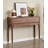 35.43" Walnut colour Rectangular Solid Wood Console Table-107242390