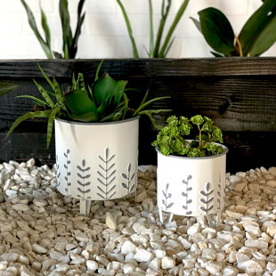 Metal Pot Planter