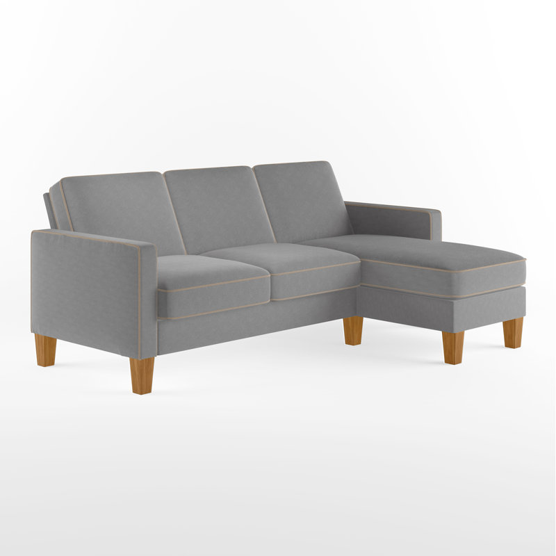 Spearman 3 Seater Chenille Sofa, Grey