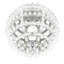 Luminaire suspendu sphère lumineuse 277 Atlas Alva