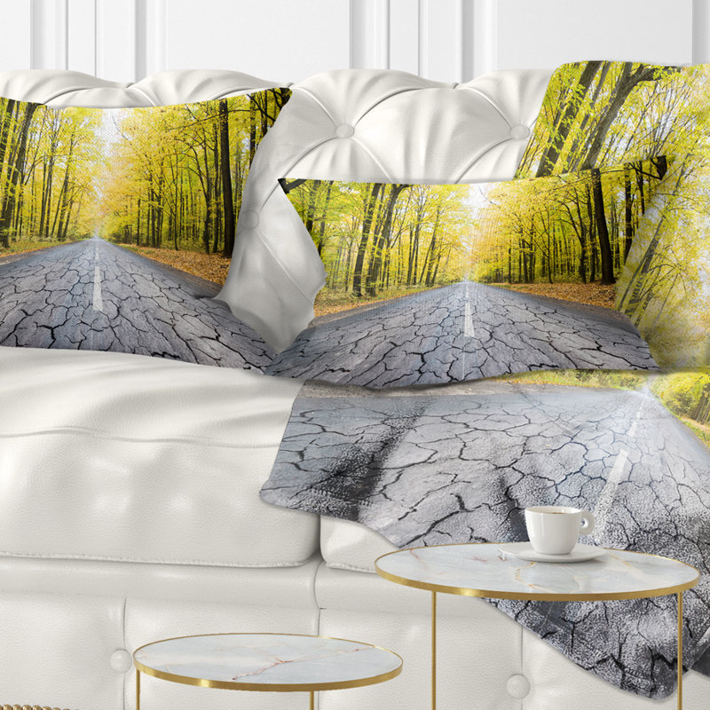 Landscape Reversible Throw Pillow