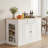 Skylaar Solid Wood Top Kitchen Island-1317624447