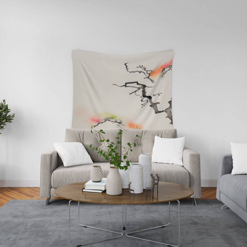 Tapisserie murale, H 88 po x l 104 po