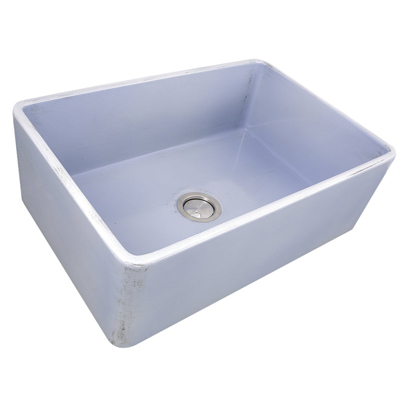 Vineyard 29.75'' L Single Basin Kitchen Sink, Shabby Sugar