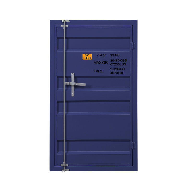 Commode Cargo, Bleu