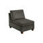 Ensemble de canapé modulaire en chenille gris modulaire 6 pièces