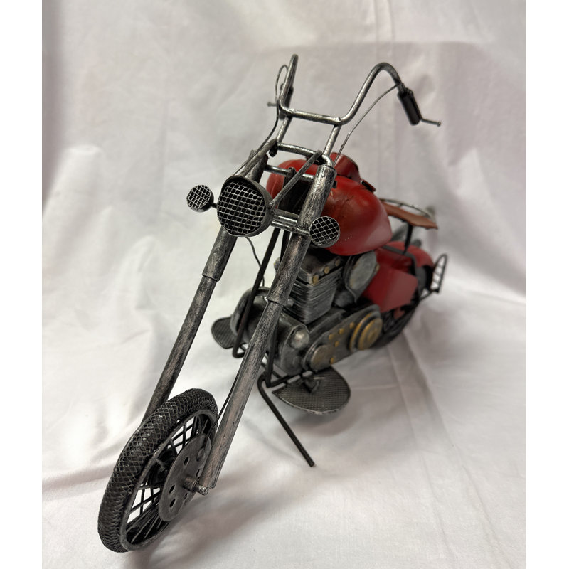 Hand Made Metal Motorcycle Model
