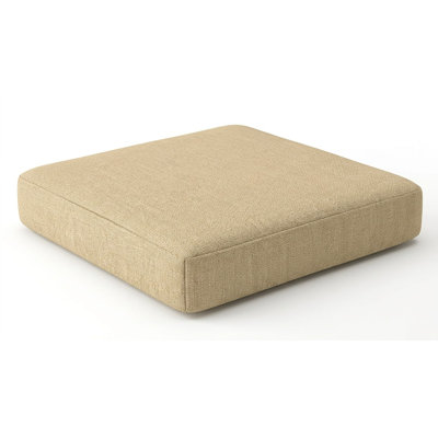 Sunbrella Outdoor Solid Knife Edge Deep Seating Cushion