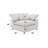 Naveen Ivory Linen 4Pcs Modular Sectional W/Ottoman