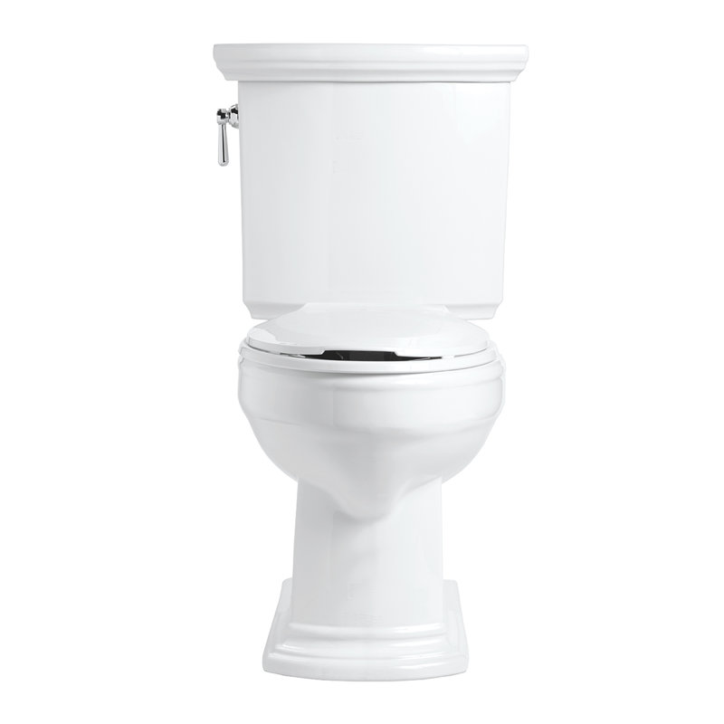 Toilette allongée deux pièces Barrett HET SmartHeight 1,28 GPF (siège non inclus)