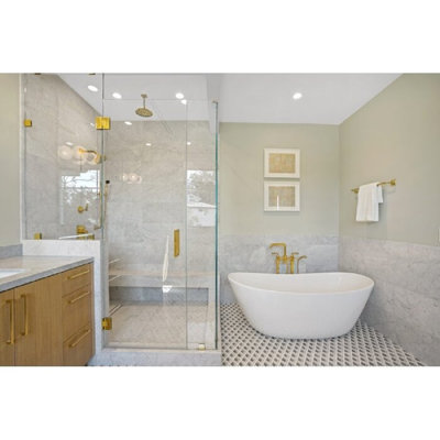 Marquis 70'' x 34'' Soaking Solid Surface Bathtub