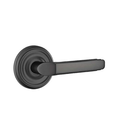 Milano Flat Double Dummy Door Lever with Round Rosette