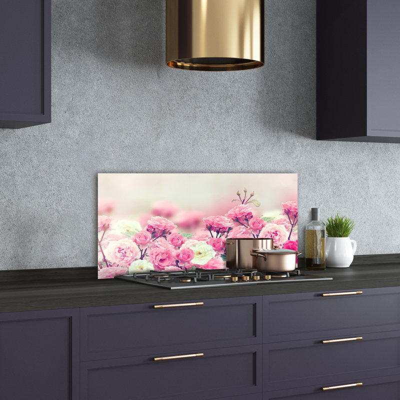 50cm W x 100cm L Glass Peel and Stick Panel