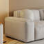 Coussin de canapé modulaire 100% polyester 110,24 po beige