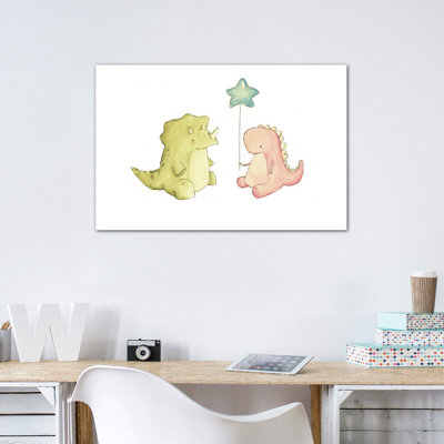 «Dino Friends» par Mike Koubou - impression d'art graphique