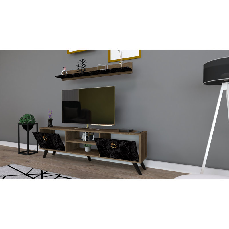 Tammo Unfinished TV Stand for TVs up to 65"