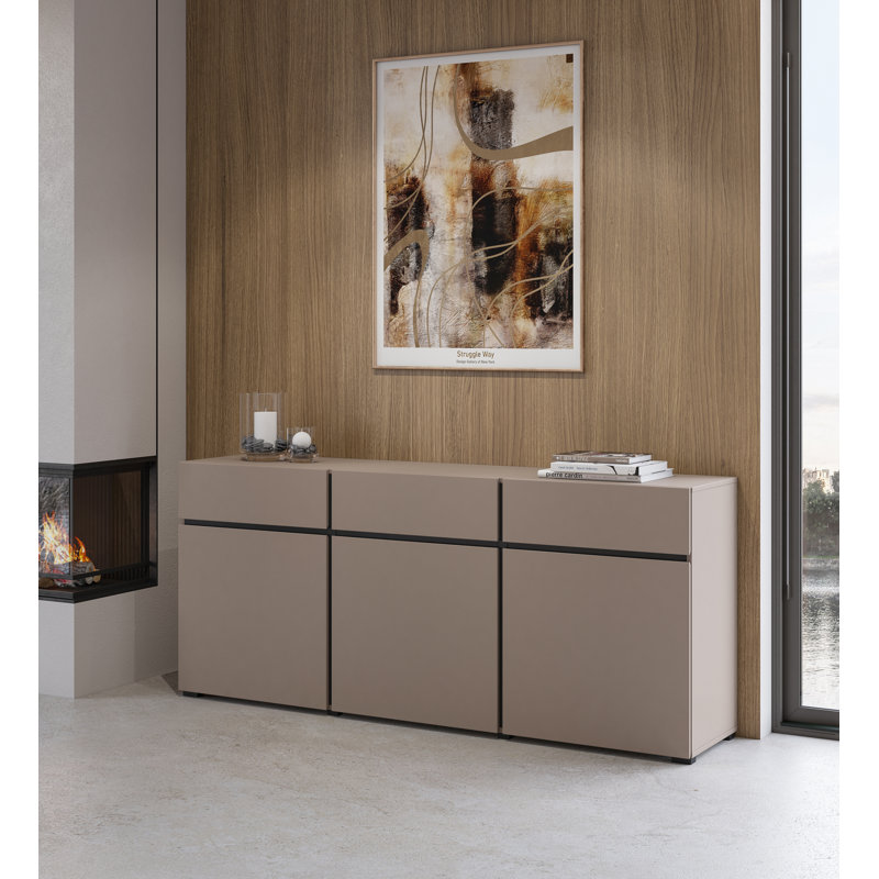 Aeon Unfinished Floating TV Stand for TVs up to 88"