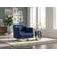 Fauteuil d'appoint pivotant en velours Farrah-30980284-30980287