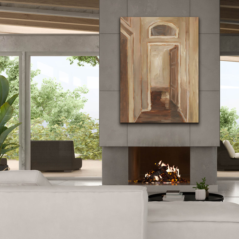 Toile épique Graffiti «Interior Door Study 2» par Ethan Harper, 40 po x 54 po