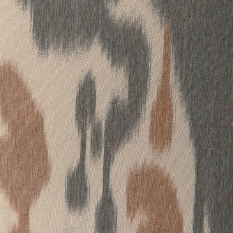 Bukara Warp Print, Ebony