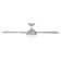 54" Eclipse 5 - Blade LED Smart Standard Ceiling Fan with Remote Control and Light Kit Included, Works With Google Assistant, Amazon Alexa, iOS and Android App