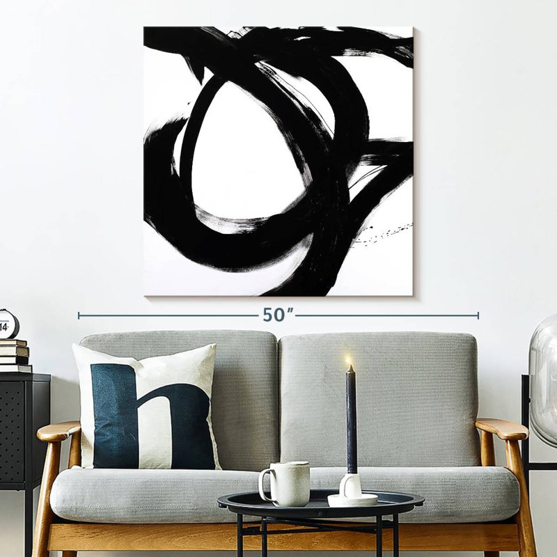 Avery Circular Strokes I, H 33 po x l 33 po
