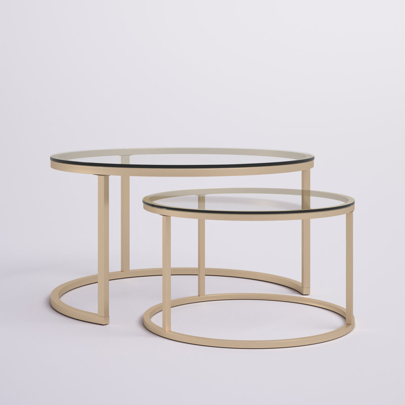 Frame Coffee Table, Gold