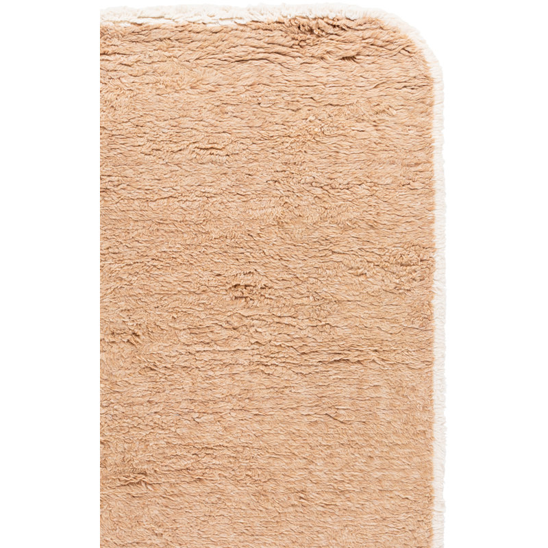 Casablanca 475 Hand Woven Wool Pile Solid Color Rug, Rectangle 3' x 5'