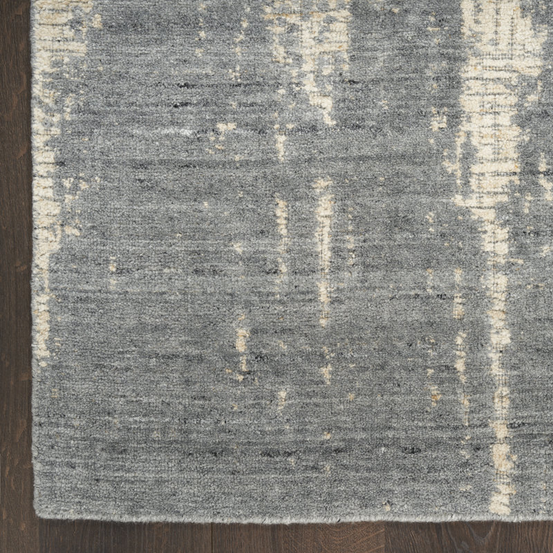 Anathea Abstract Handmade Area Rug, Rectangle 297 x 419 cm
