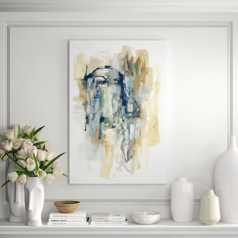 Natural Spread I Painting by Sonia Noir, 44" H x 30" W, Outdoor