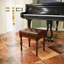 Solid + Manufactured Wood Accent Stool