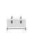 Linette 60" Double Modern Bathroom Vanity-1102877150-1102877136
