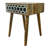 Hand-crafted Accent Table / Nightstand With Inlay Drawer