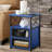 Kempst Nightstand Set 2, Small Bedside Table with Drawers, Narrow Side End Table with Open Shelf, 2 Drawer Dresser for Bedroom/Living Room/Dorms-477887913-477887918