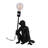 Trinx 20" Monkey Table Lamp With Bulb, Enigmatic Black