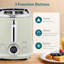 HOMCOM Kettle and 2 Slice Toaster with Keep Warm Memory Function-119747512