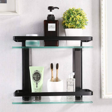 Wayfair Glass Corner Shelves , Glass Shower Shelf Orren Ellis