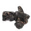 Lodge triple acorn & oak leaf medium knob  in finish Oil Rub Bronze-1317912919