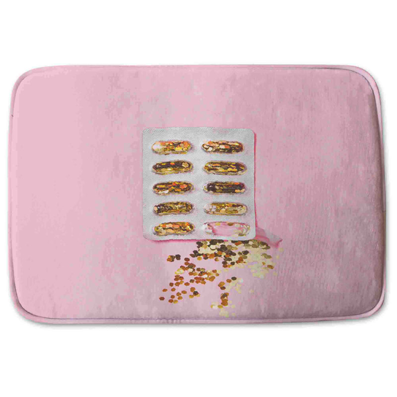 Nataki Polyester Shower Curtain Set