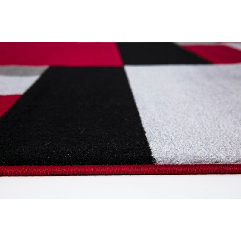 Analise Geometric Area Rug, Runner 60 x 220cm