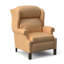 Fauteuil inclinable standard en similicuir de 33 po de large Chippendale-1009169138-1009170576-1009169459