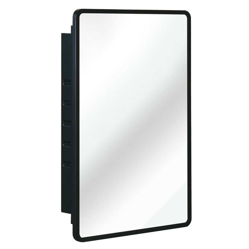 Kinzley Iron Rectangle Mirror, 30" x 20"