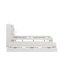 Lit plateforme double en bois avec lit gigogne, tête de lit et tiroirs-1102893985
