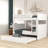 Fawad Kids Full Over Full Bunk Bed with Trundle-550837336