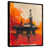 Black Floater Framed Canvas