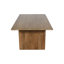 Ensemble de salle à manger à double piédestal en bois massif 4 personnes Edinburg-91026455