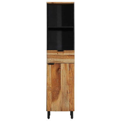  Bathroom Cabinet 38 X 33 X 160 Cm Solid Mango Wood