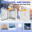 Boîte électrique d'extérieur 12 x 10 x 6 po x P 4 po