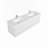 Deuntay 70.00'' Double Bathroom Vanity with Resin Top